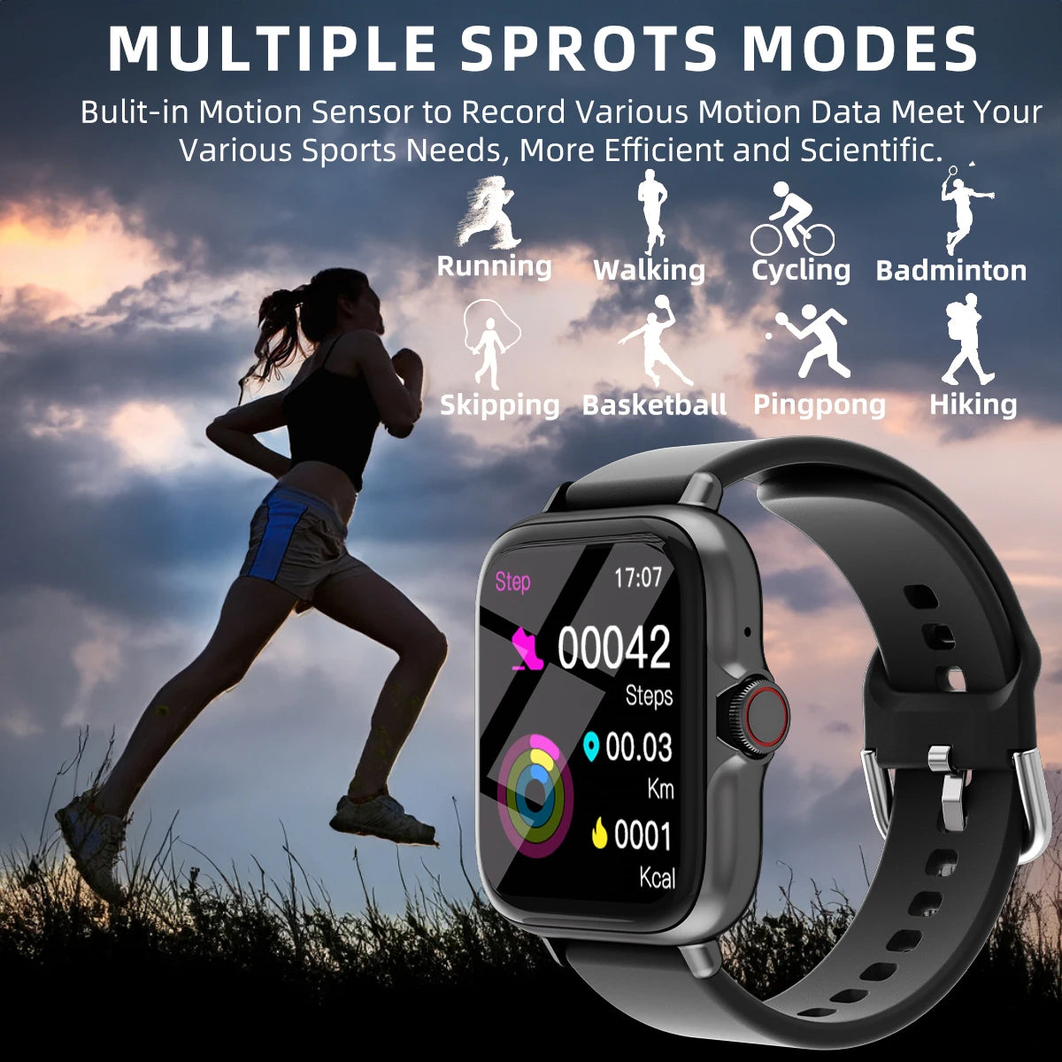 HydraFit Smartwatch Pro