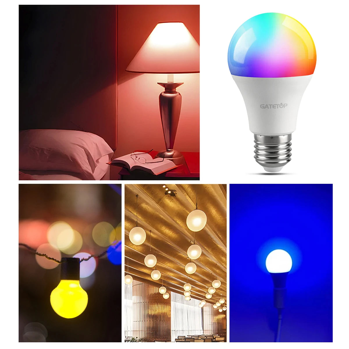 AuraBeam Smart Lamp