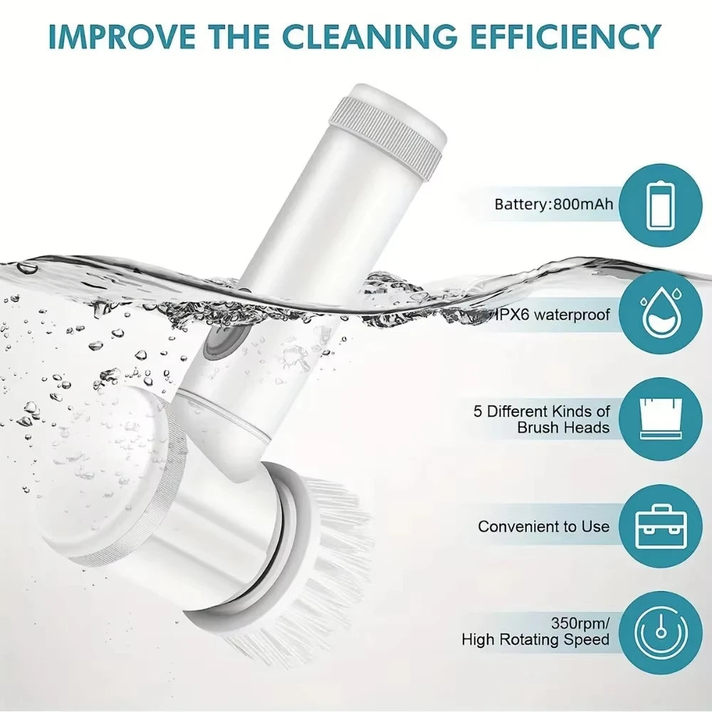 SpinPurifier Pro Cleaning Brush