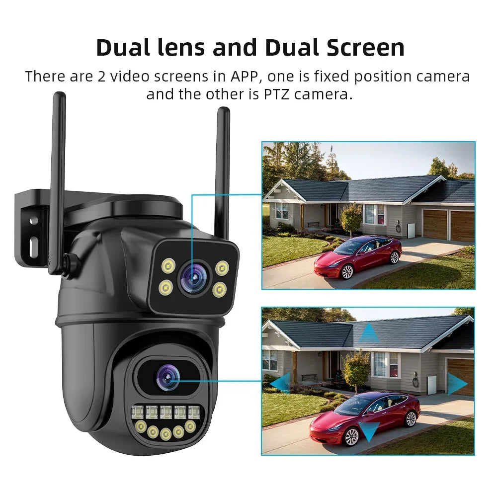 UltraView Dual Lens Security Camera