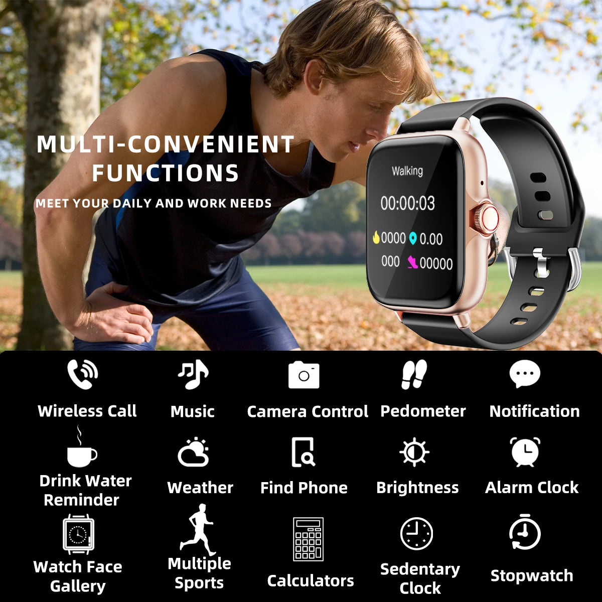 HydraFit Smartwatch Pro