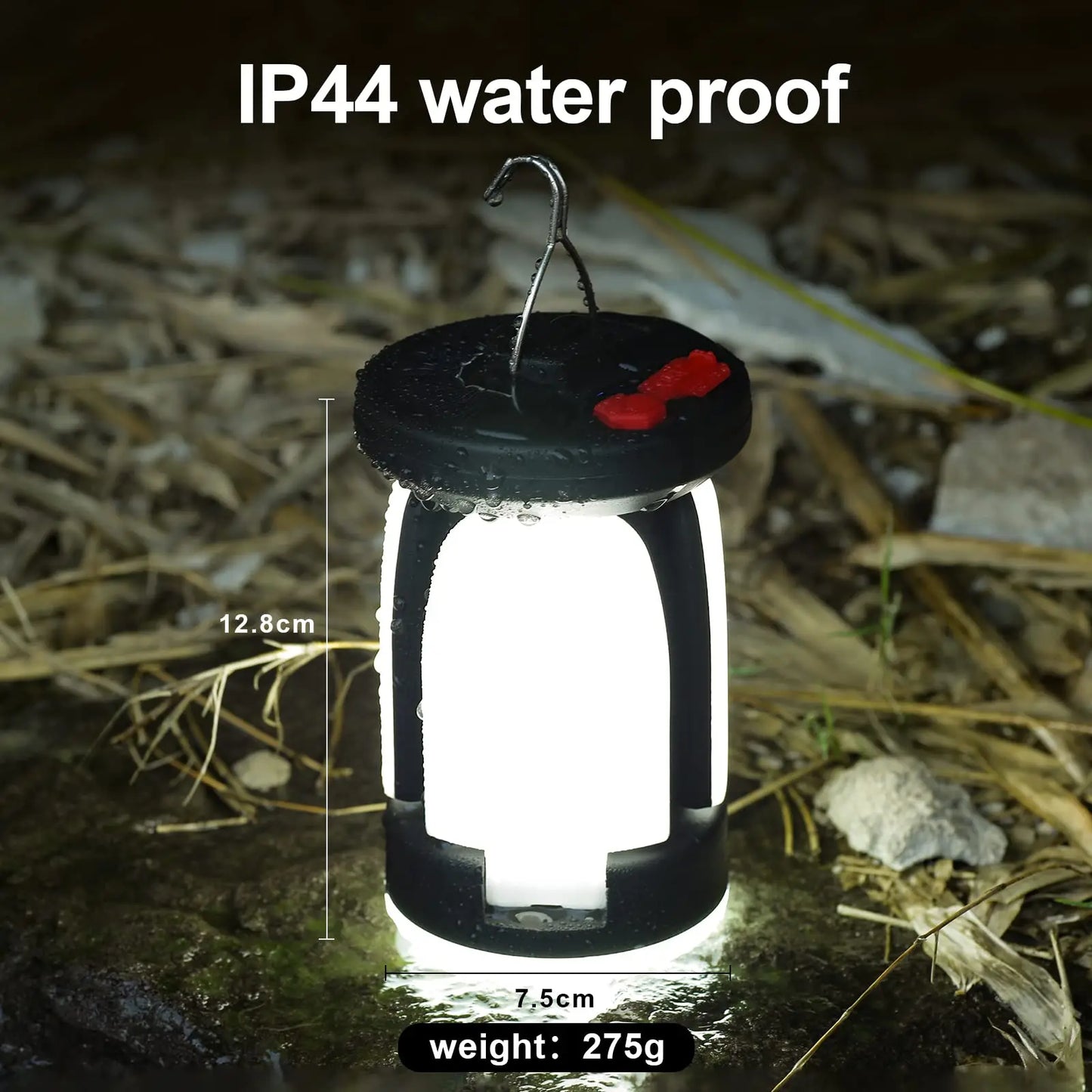 SolarGlow 6-in-1 Camping Lantern