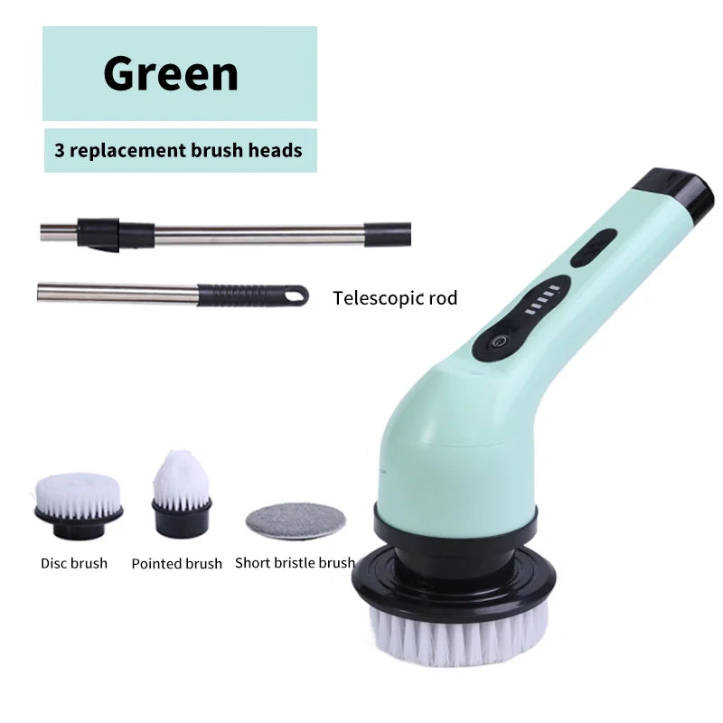 SpinClean Pro 9-in-1 Scrubber