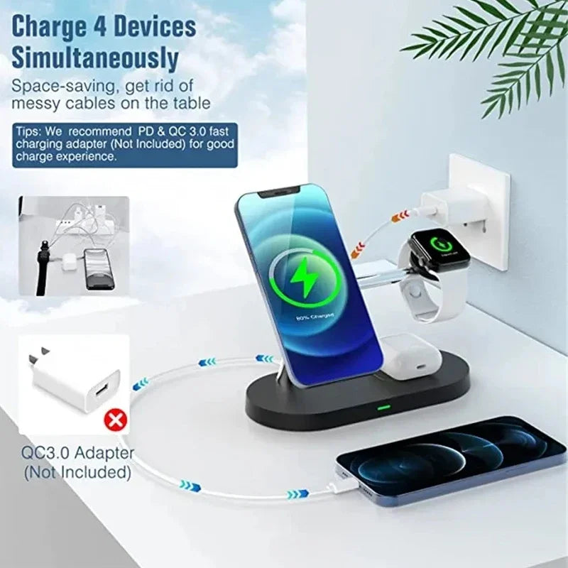 Wireless Charger Stand Magnetic