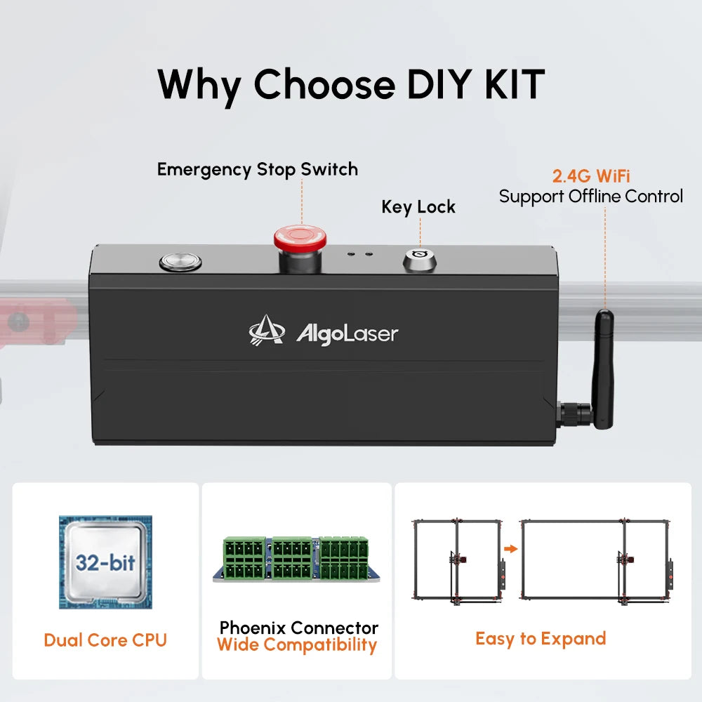 AlgoLaser DIY Engraver Cutter Kit