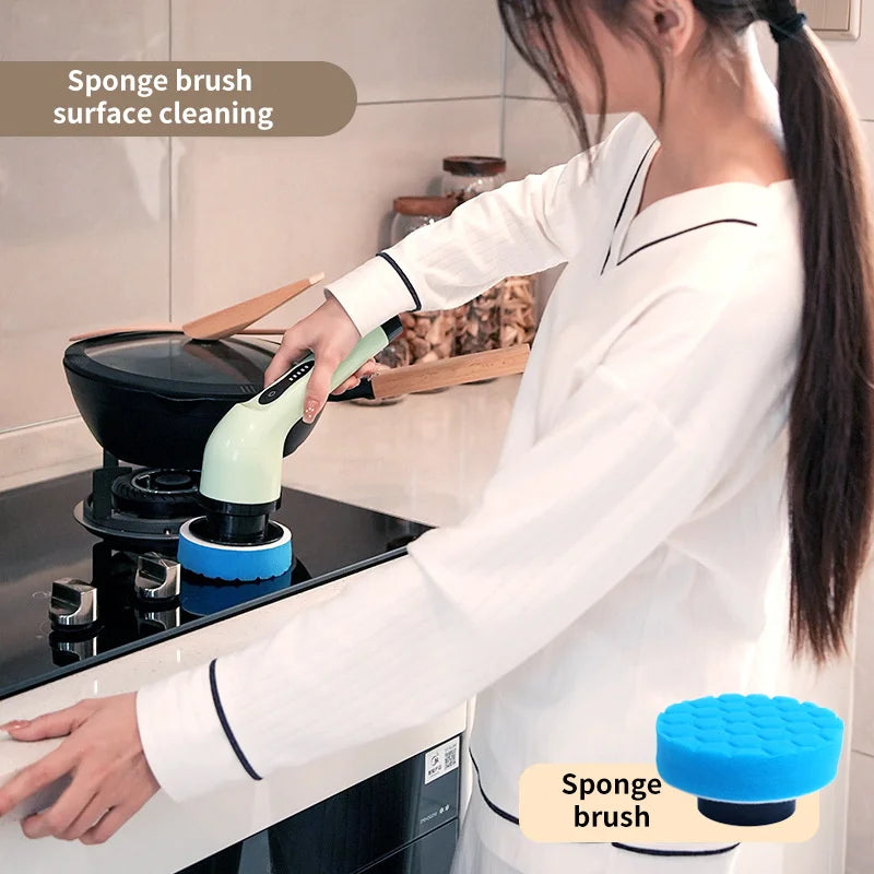 SpinClean Pro 9-in-1 Scrubber