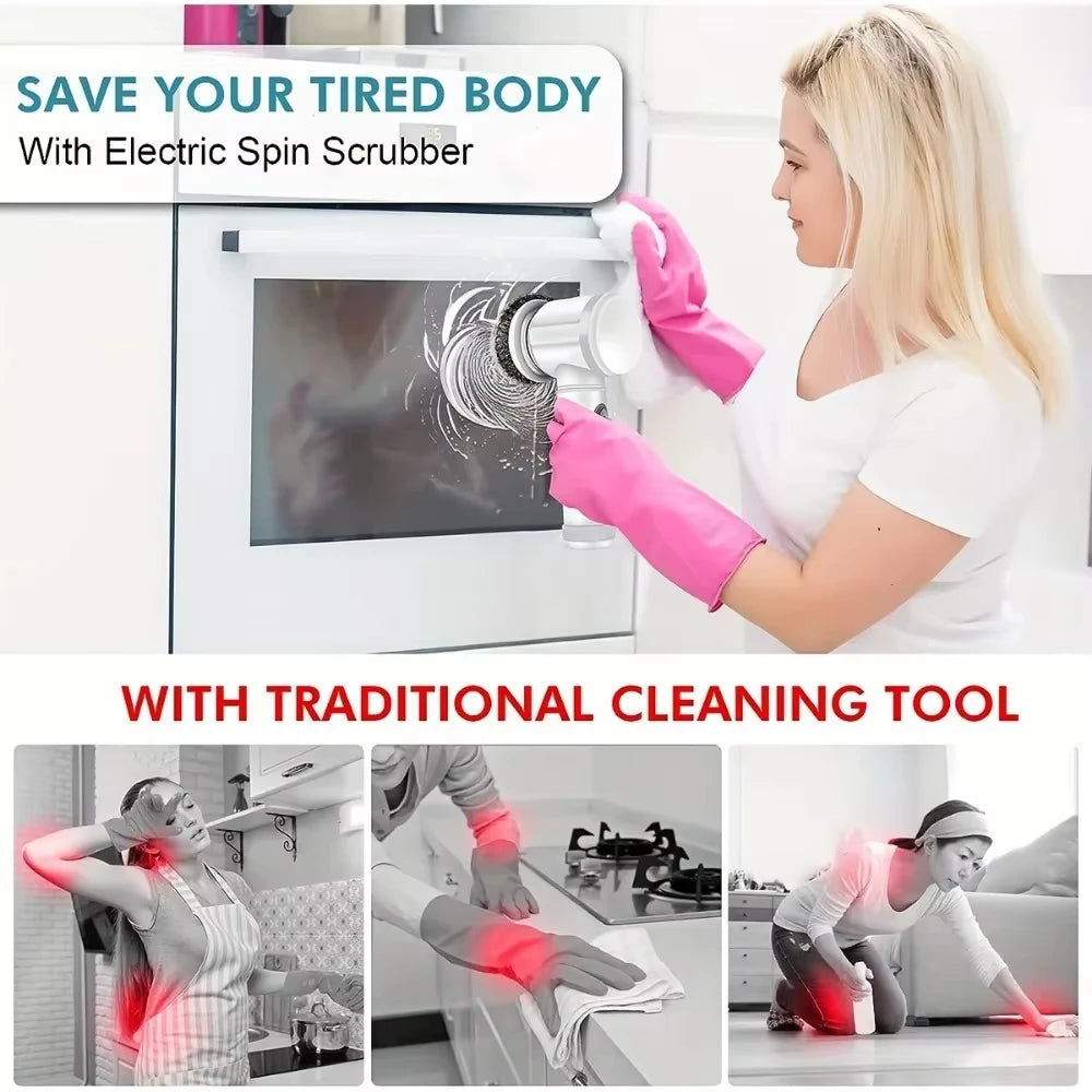 SpinPurifier Pro Cleaning Brush